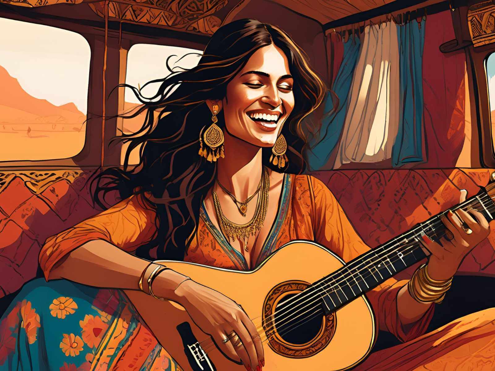 Van Life Music Singer Songwriter Nomad Favie Fabienne Liechti