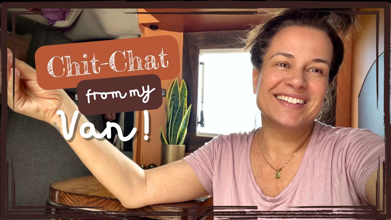 van life chit chat solo female musician guilt music business van conversion drama