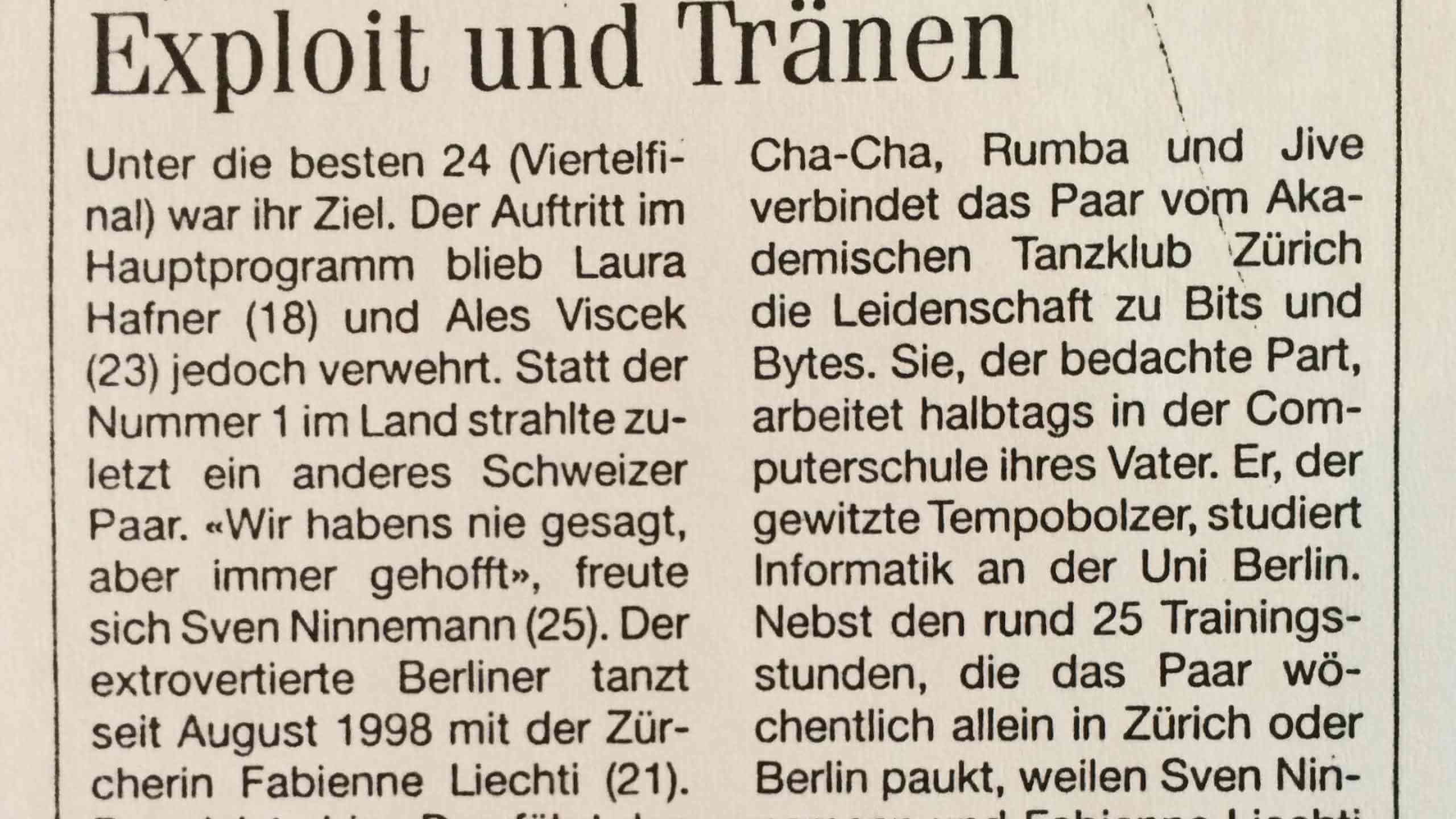 Favie Fabienne Liechti Dancer Singer Songwriter Music Musician Van Life Nomad Berner Zeitung