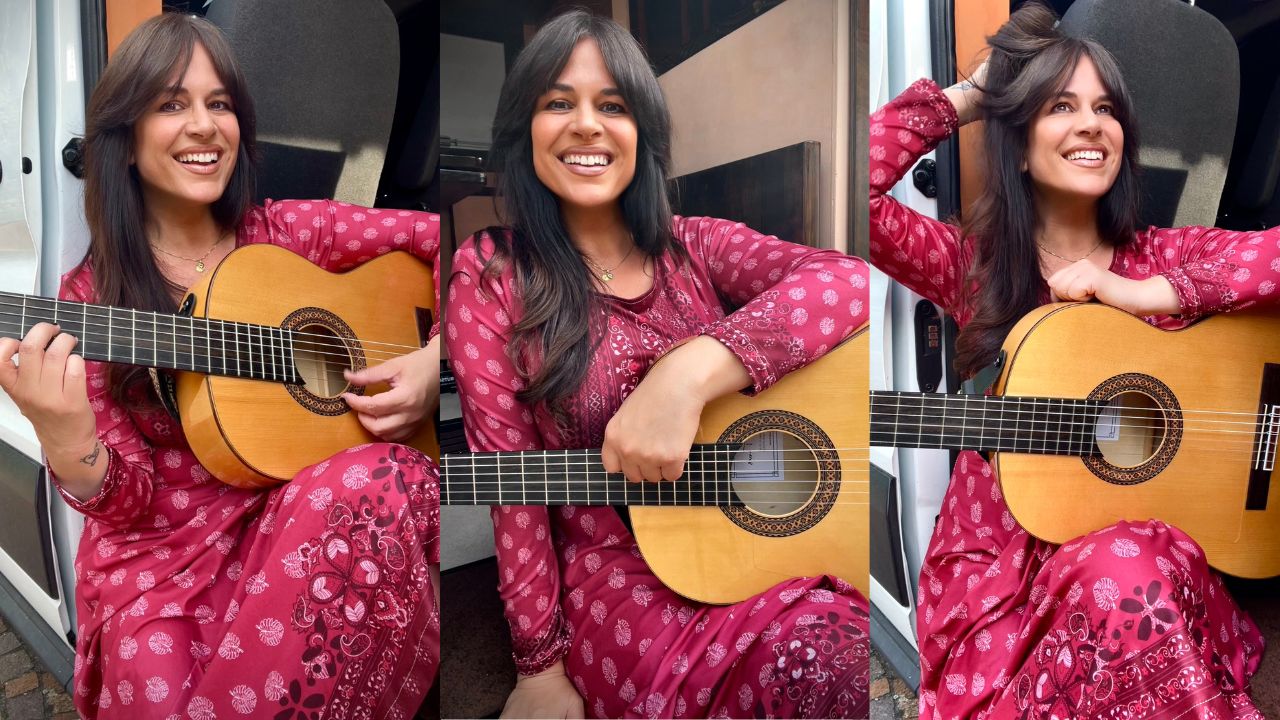 Behind the Scenes: Photoshoot for My Indian Kurta Dress in My Van